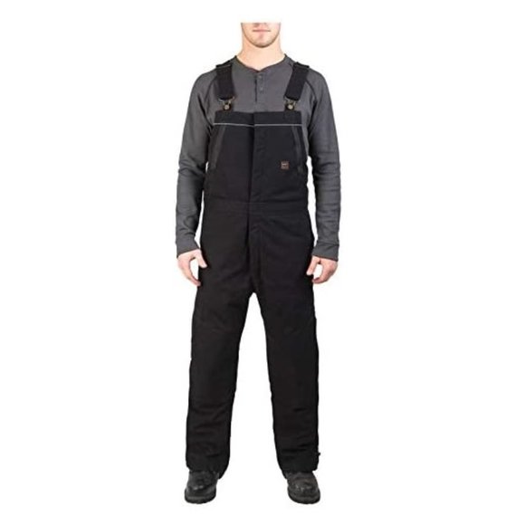 NWT Walls Mens Frost Blizzard Insulated Bib Overalls Black Size 4XLR $200 FLE152 - Picture 1 of 2